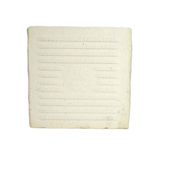 Florida Tile Wheat Square Ceramic Bath or Kitchen Countertop Backsplash 4x4 Ins - Picture 2 of 2